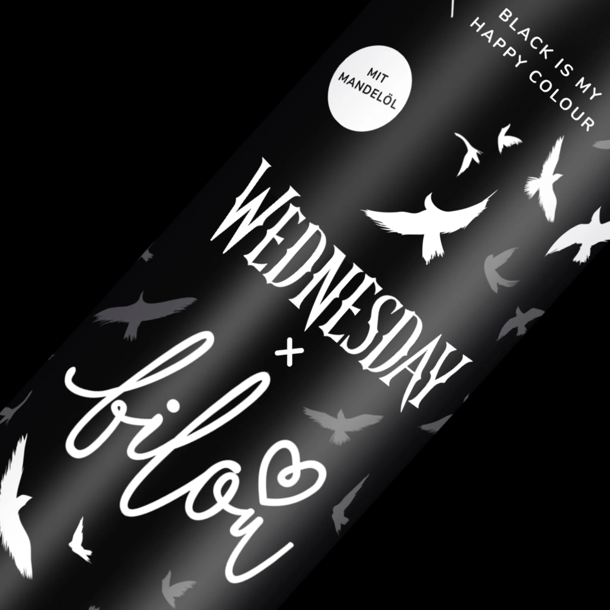 Пінка для душу Black Is My Happy Limited Edition Wednesday x Bilou 200 мл