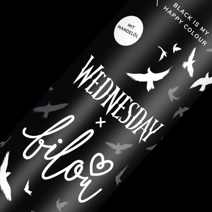 Пінка для душу Black Is My Happy Limited Edition Wednesday x Bilou 200 мл