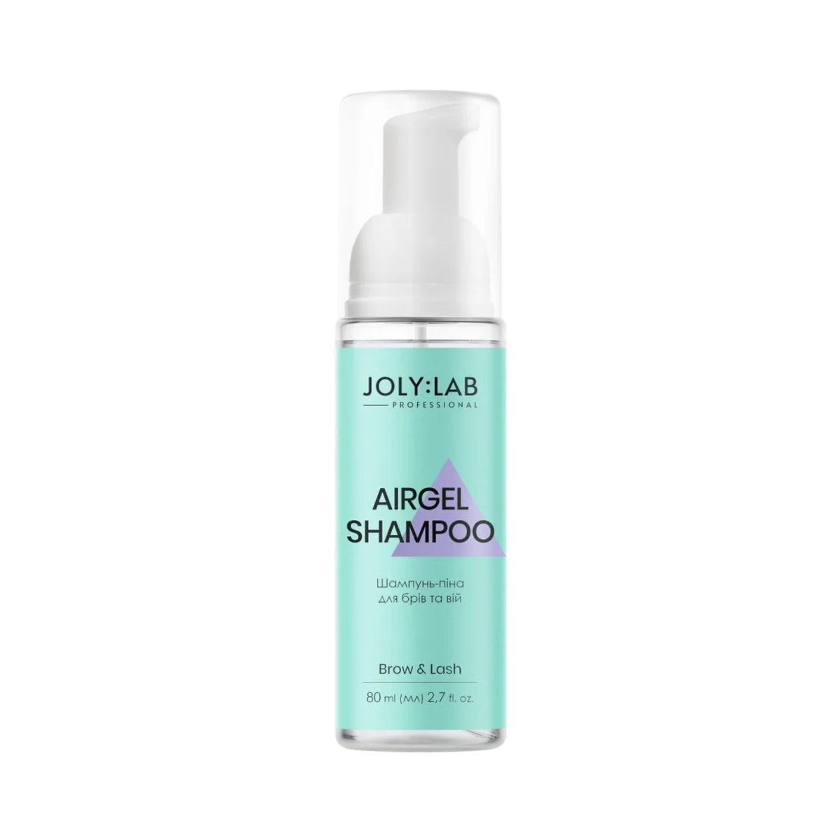 Шампунь-піна для брів та вій Airgel Shampoo Joly:Lab 80 мл
