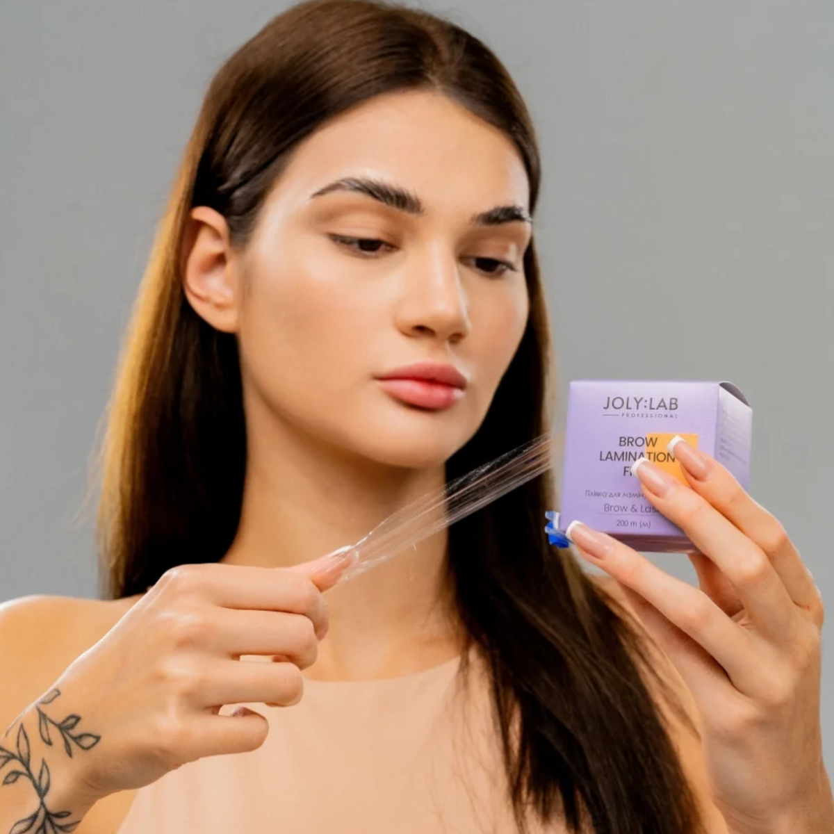 Плівка для ламінування брів Lamination Brow Film Joly:Lab 200 м