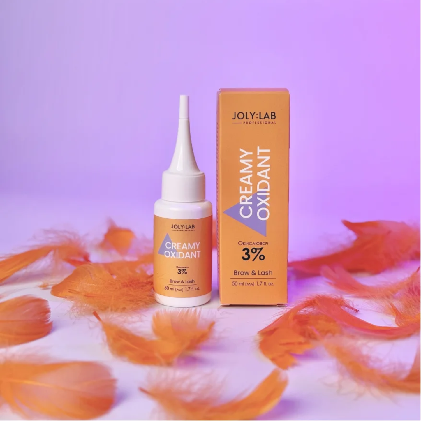 Окисник кремовий для брів та вій 3% Creamy Oxidant Joly:Lab 50 мл