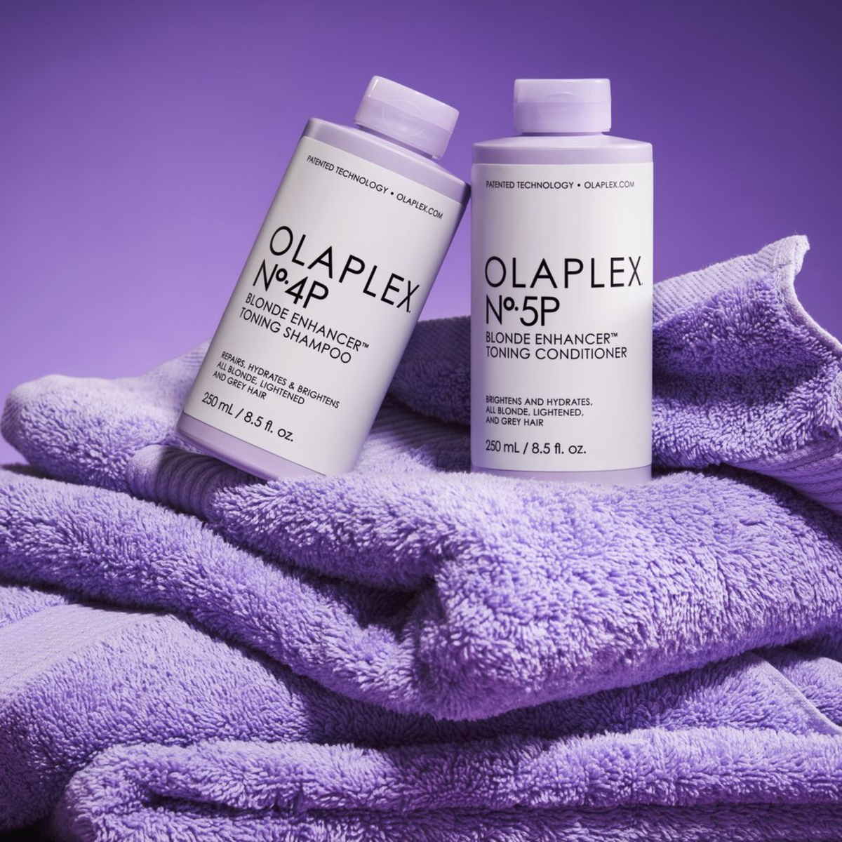 Кондиціонер тонуючий фіолетовий для блонду N°5P Blonde Enhancer Olaplex 250 мл