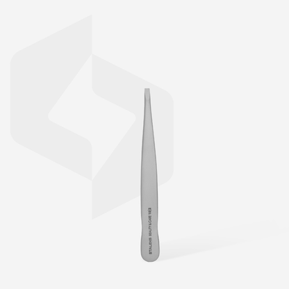 Пінцет для брів (вузький прямий) BEAUTY & CARE 10 TYPE 2 Staleks