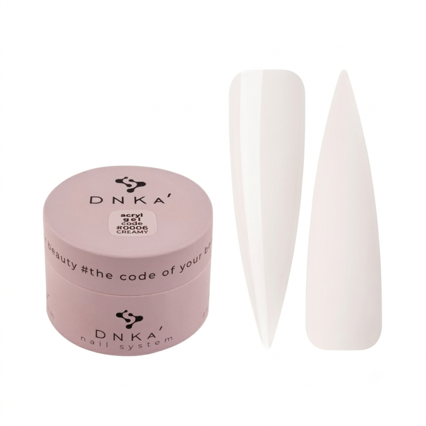 Акрил гель (банка) Аcryl Gel DNKa №0006 Creamy 30 мл