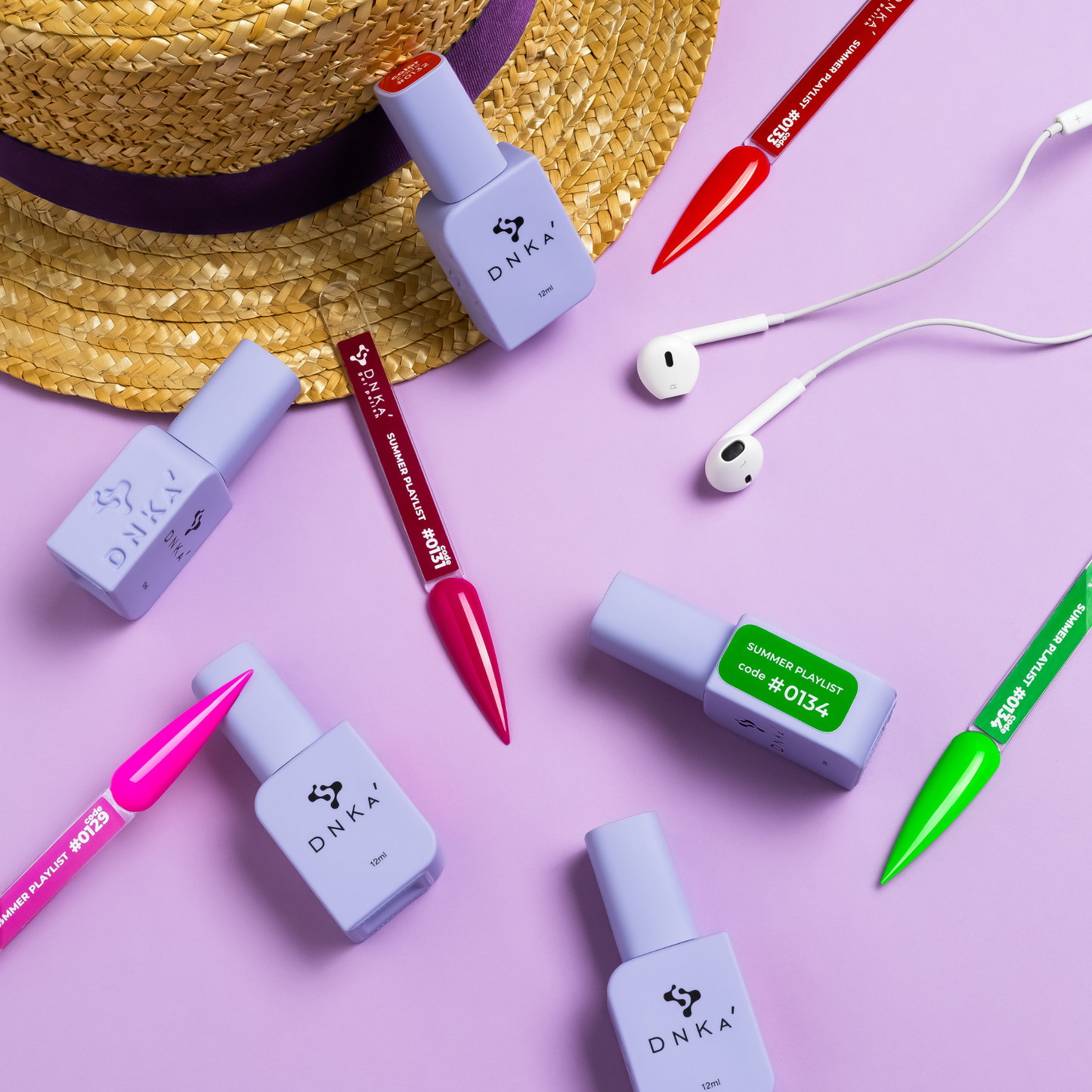 Гель-лак Gel Polish Summer Playlist DNKa №0129 12 мл