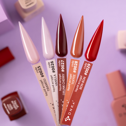 Гель рідкий Liquid Acrygel DNKa №0027 Drunk Cherry 12 мл