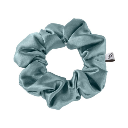Резинка для волосся велика бірюзова Elastic Scrunchie Janeke