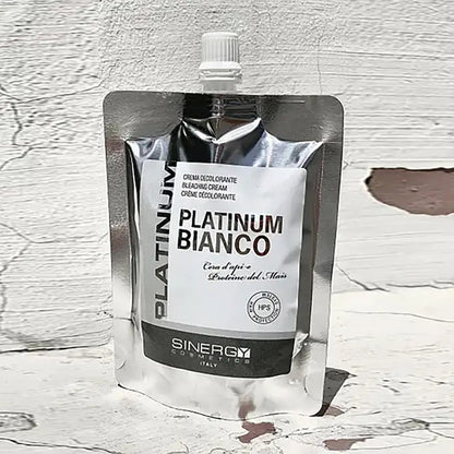 Крем висвітлюючий для волосся Sinergy "Білий" PLATINUM 250 г