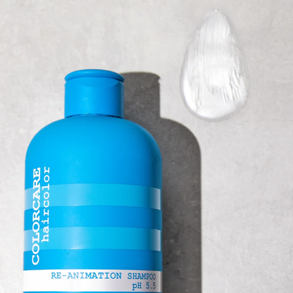Шампунь відновлюючий для пошкодженого волосся Colorcare Re-Animation Shampoo Elgon 300 мл