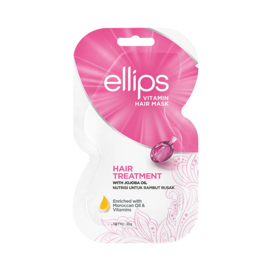 Маска для волосся з олією жожоба "Терапія для волосся" Vitamin Hair Mask Hair Treatment Ellips 20 гр