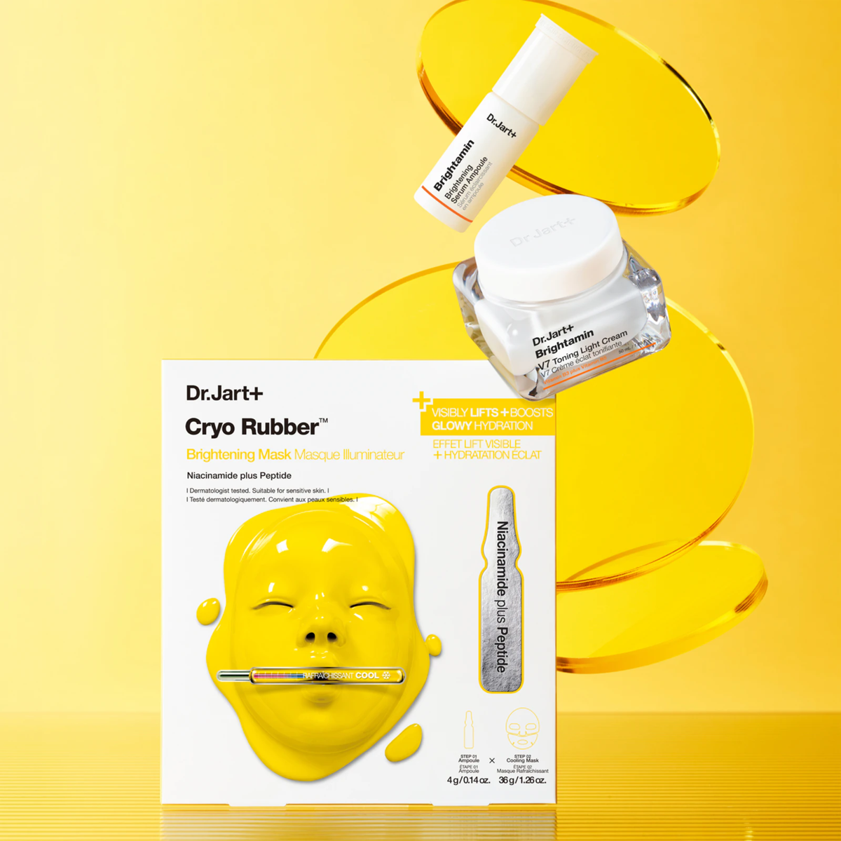 Маска альгінатна з вітаміном C Cryo Rubber Brightening Vitamin C Mask Dr.Jart+ 40 мл