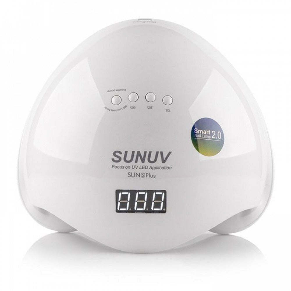 Професійна оригінальна LED-лампа для полімерізації гелю SUNUV  5 PLUS LED/UV White Original 48W