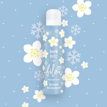 Пінка для душу Bilou Shower Foam Snow Rose, 200 мл