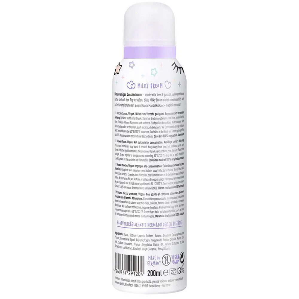 Пінка для душу Bilou Shower Foam Milky Dream , 200 мл