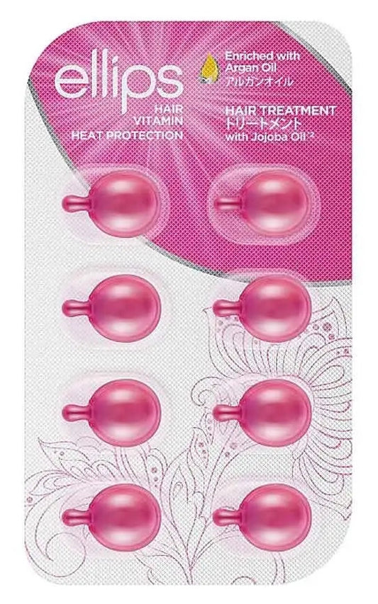 Вітаміни для волосся Терапія з олією Жожоба Ellips Hair Vitamin Treatment, 8x1 мл
