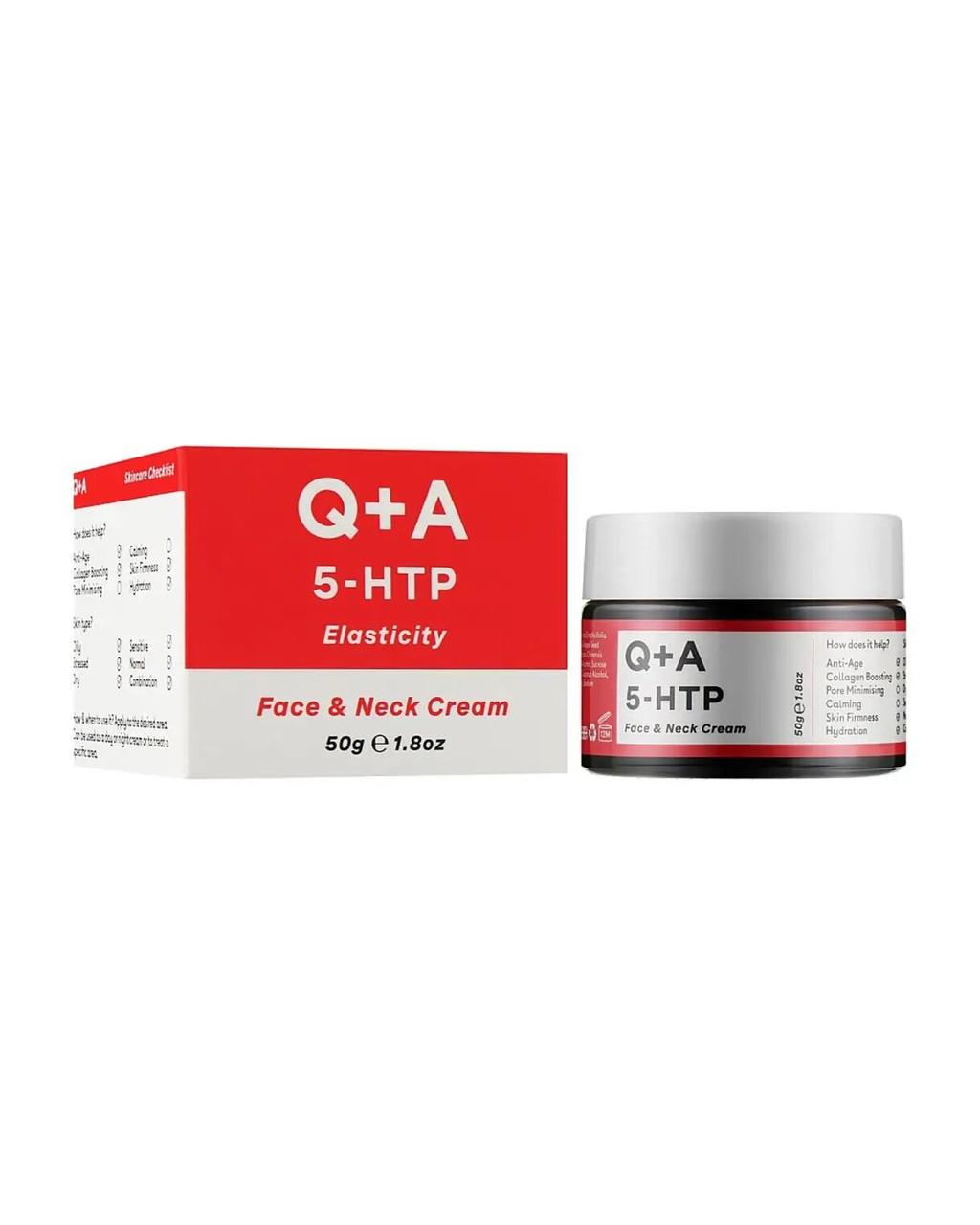 Крем для обличчя та шиї 5-HTP Q+A 50 мл