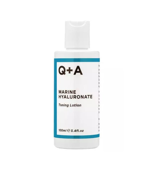 Лосьйон для обличчя тонізуючий з гіалуроновою кислотою Q+A 100 мл