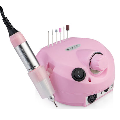 Фрезер Bucos Nail Drill ZS-601 Pro PINK  (35000/45W) + 6 фрез укр. інструкція