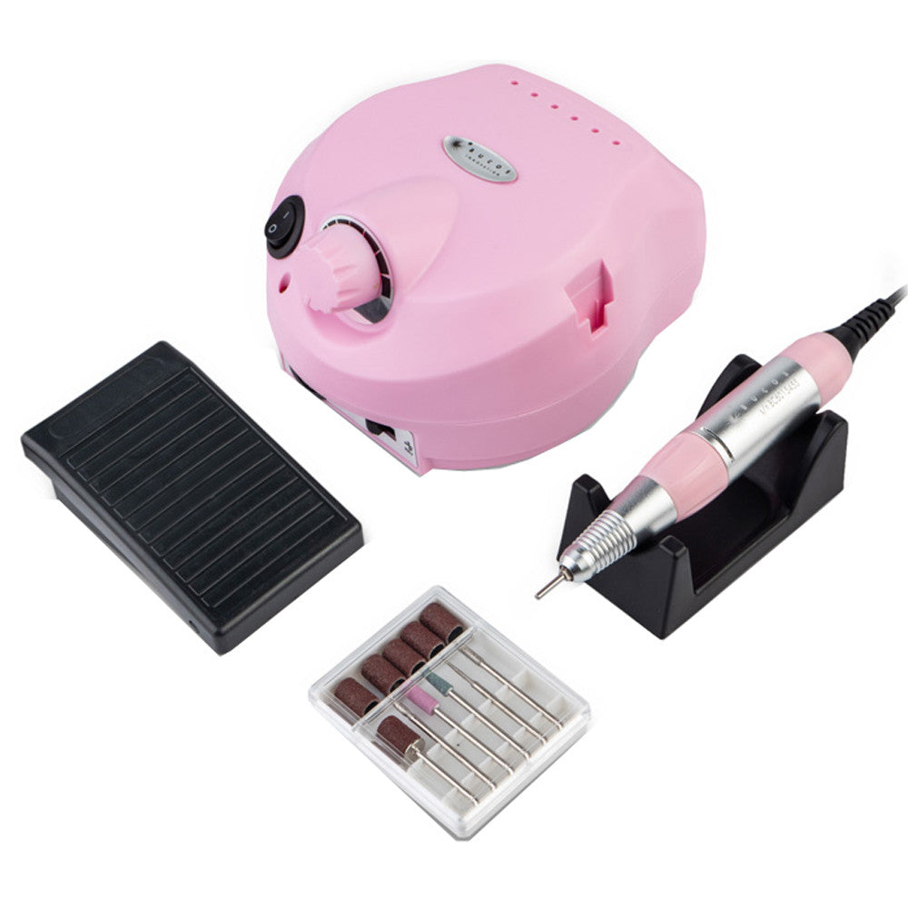 Фрезер Bucos Nail Drill ZS-601 Pro PINK  (35000/45W) + 6 фрез укр. інструкція