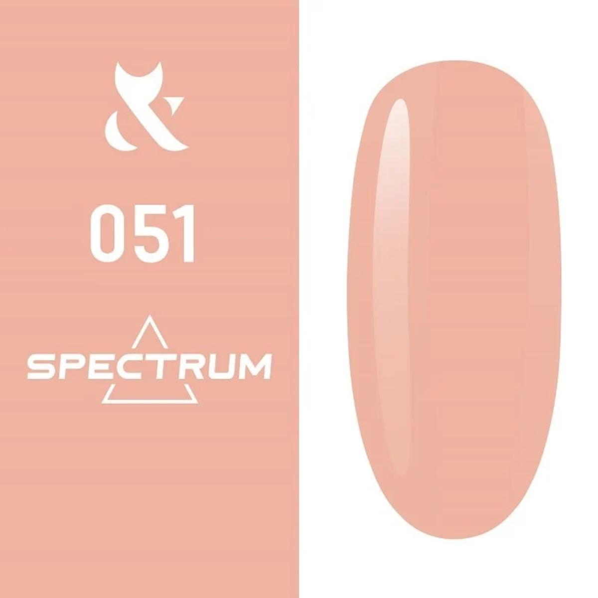 Гель-лак для нігтів Gel Polish Gold Spectrum FOX №051 7 мл