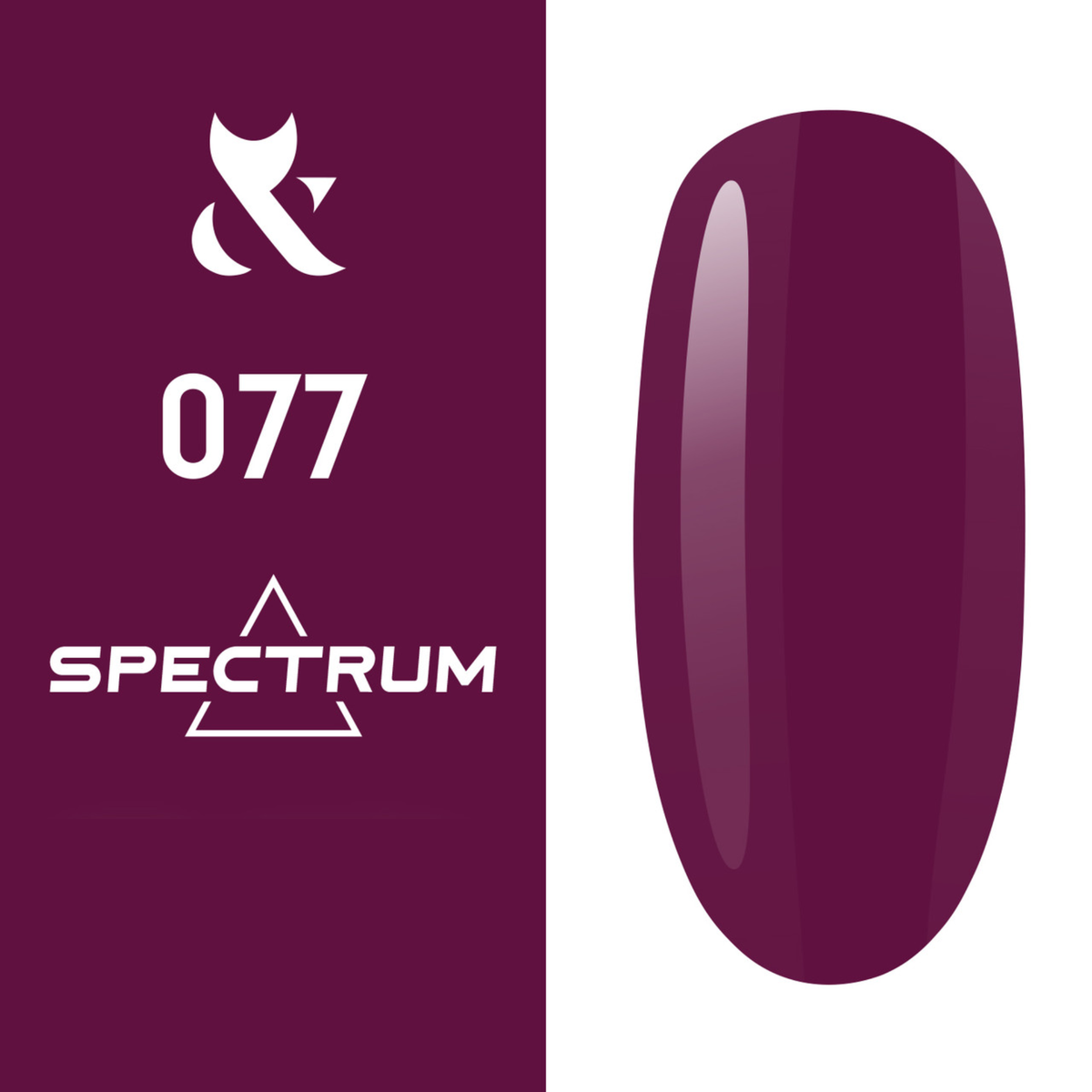 Гель-лак для нігтів Gel Polish Gold Spectrum FOX №077 7 мл