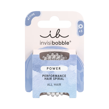 Гумка-браслет для волосся Power Crystal Clear Invisibobble 3 шт