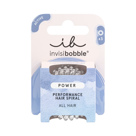 Гумка-браслет для волосся Power Crystal Clear Invisibobble 3 шт