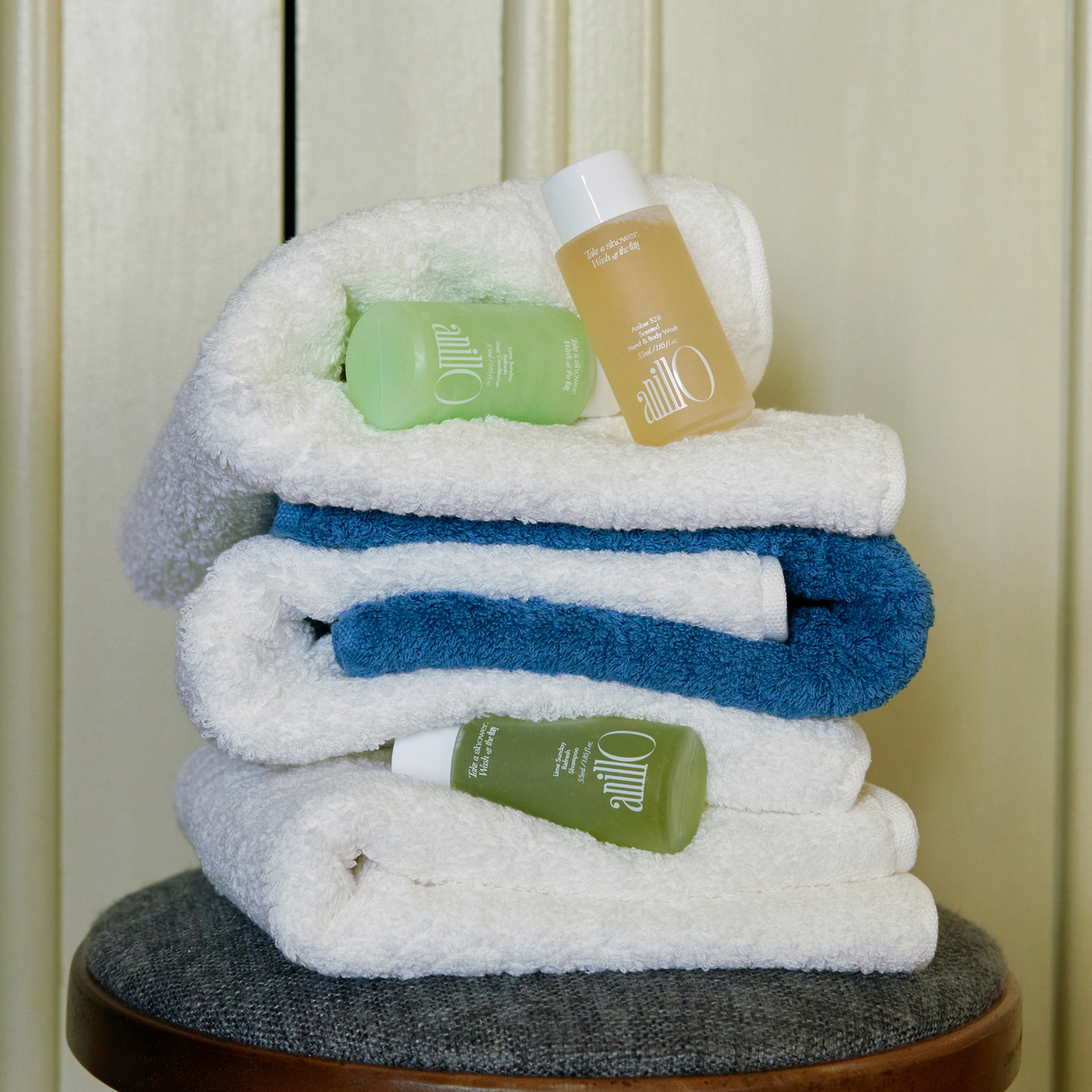 Набір для тіла Lime Sunday & Amber 528 Travel Shower Kit ANILLO 55мл*3шт