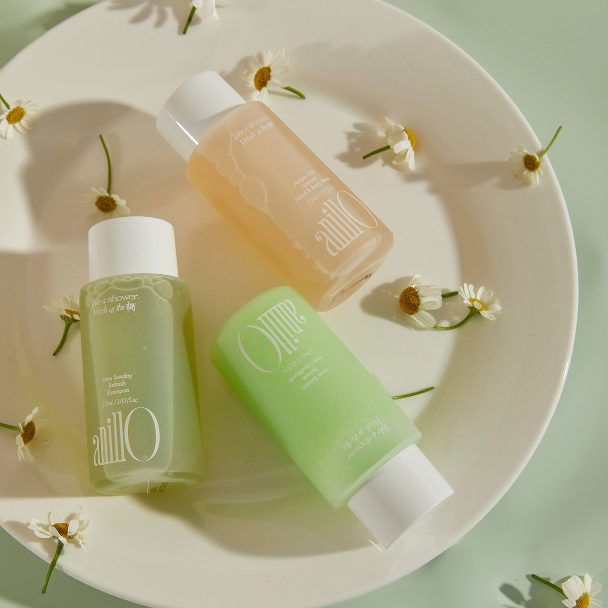 Набір для тіла Lime Sunday & Amber 528 Travel Shower Kit ANILLO 55мл*3шт