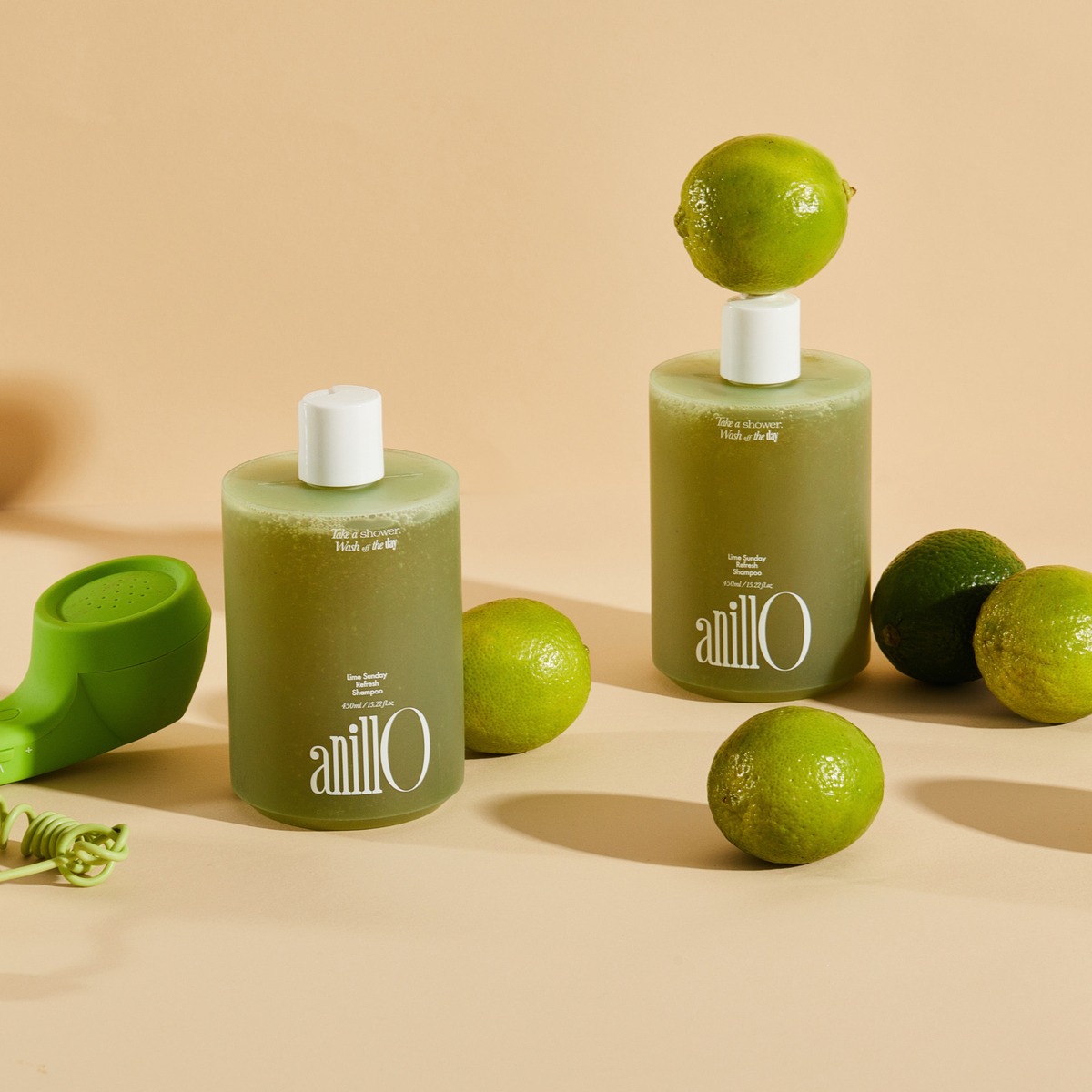Шампунь освіжаючий для волосся Lime Sunday Refresh ANILLO 450 мл