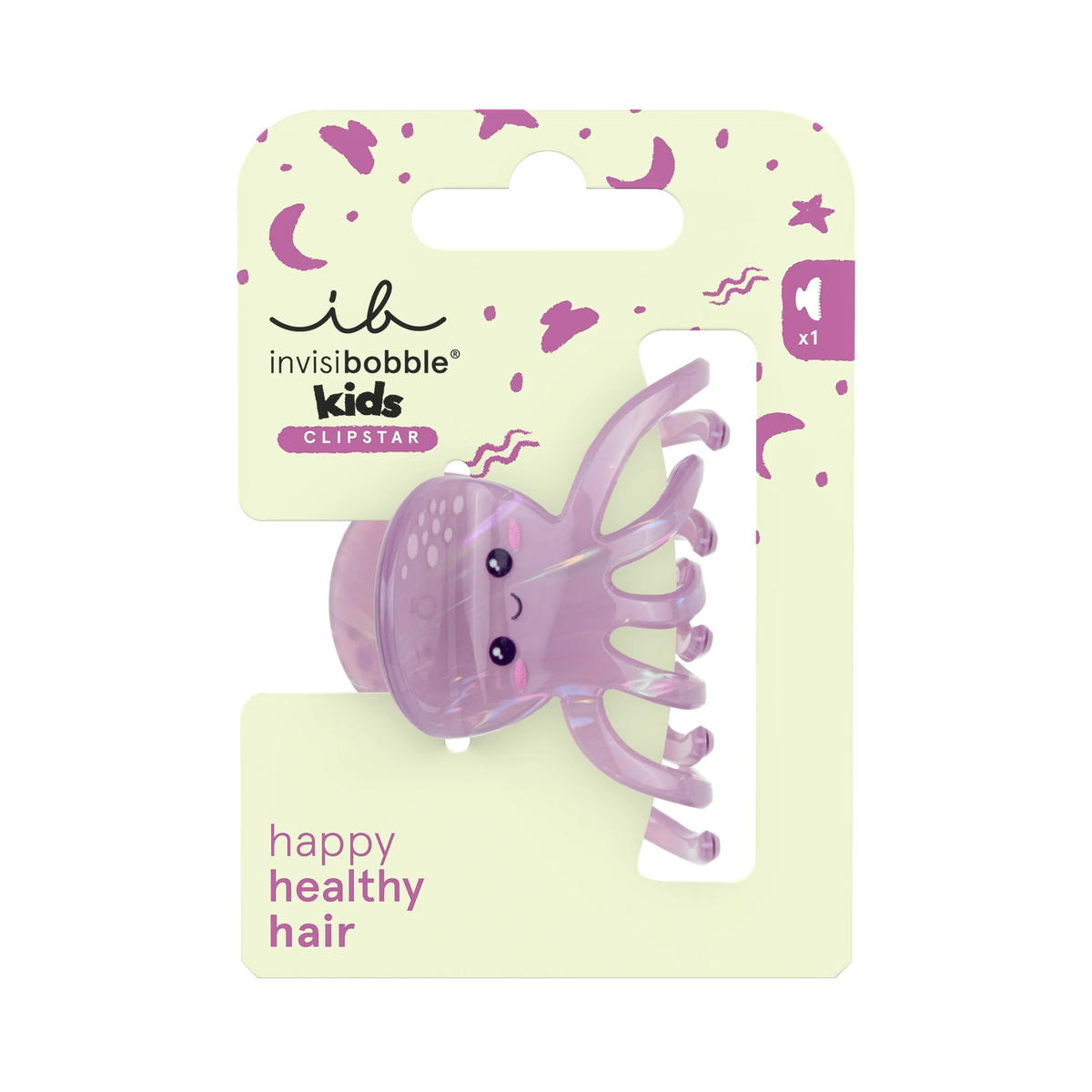 Заколка для волосся Clipstar Kids Octopus Splash Invisibobble
