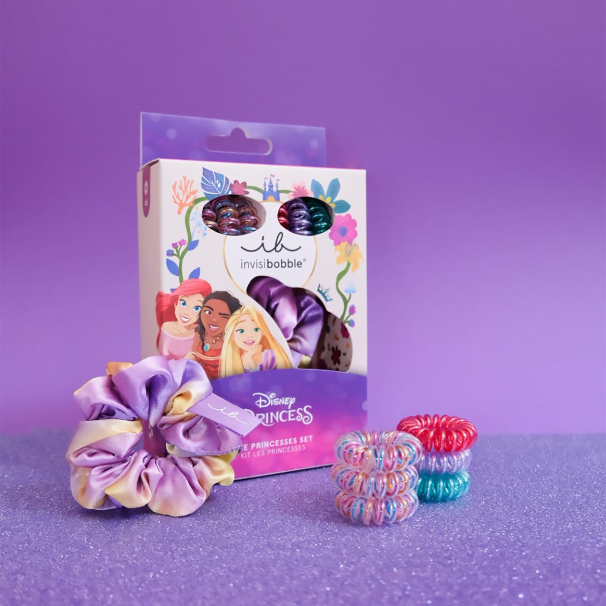 Набір подарунковий дитячий Kids Disney The Princesses Set Invisibobble