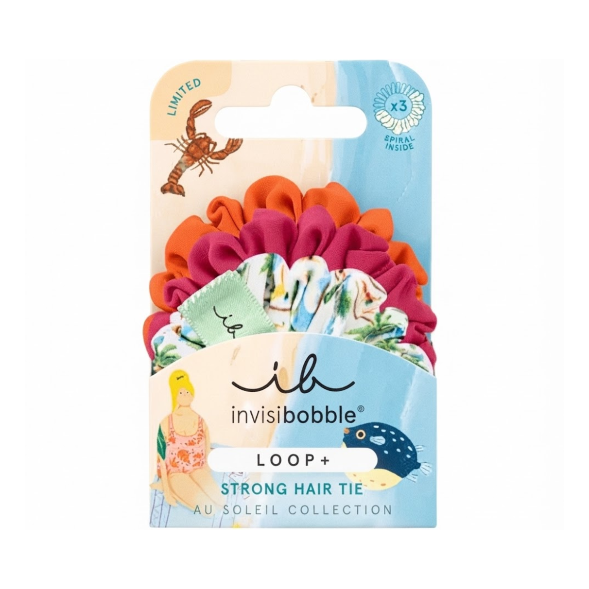 Резинка-браслет для волосся Loop Plus Au Soleil Beachy Bliss Invisibobble