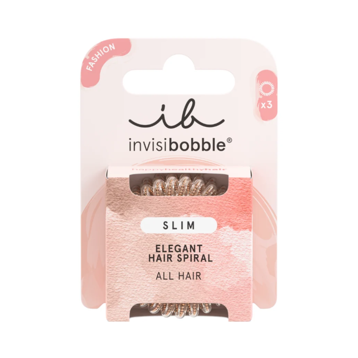 Резинка-браслет для волосся Slim Of Bronze And Beads Invisibobble