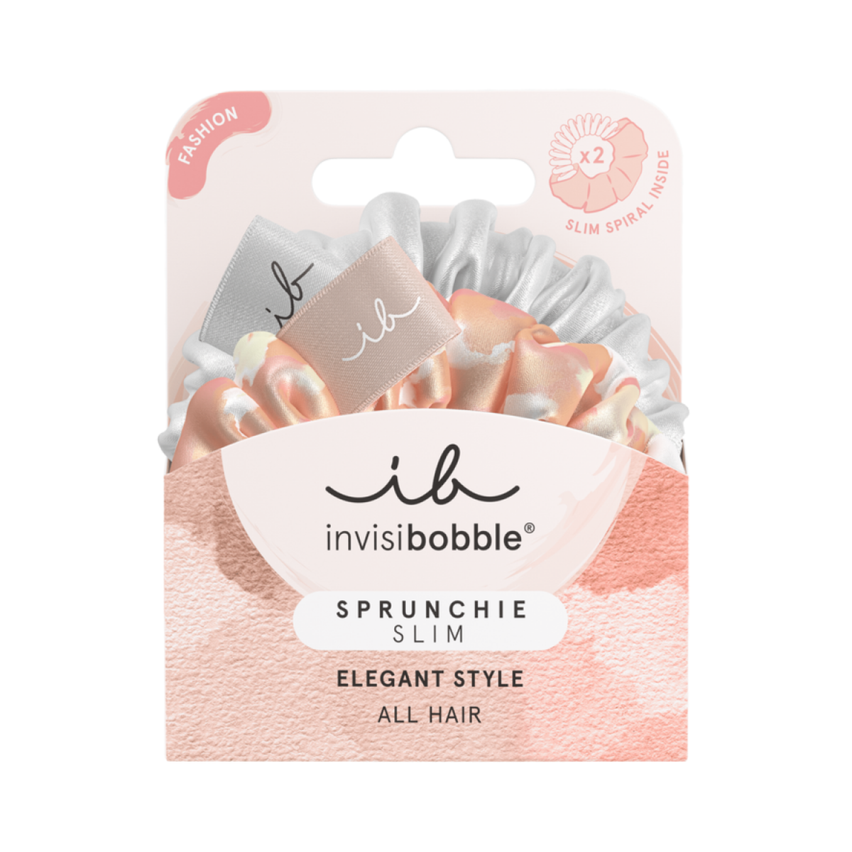 Резинка-браслет для волосся Sprunchie Slim Bella Fashion Invisibobble