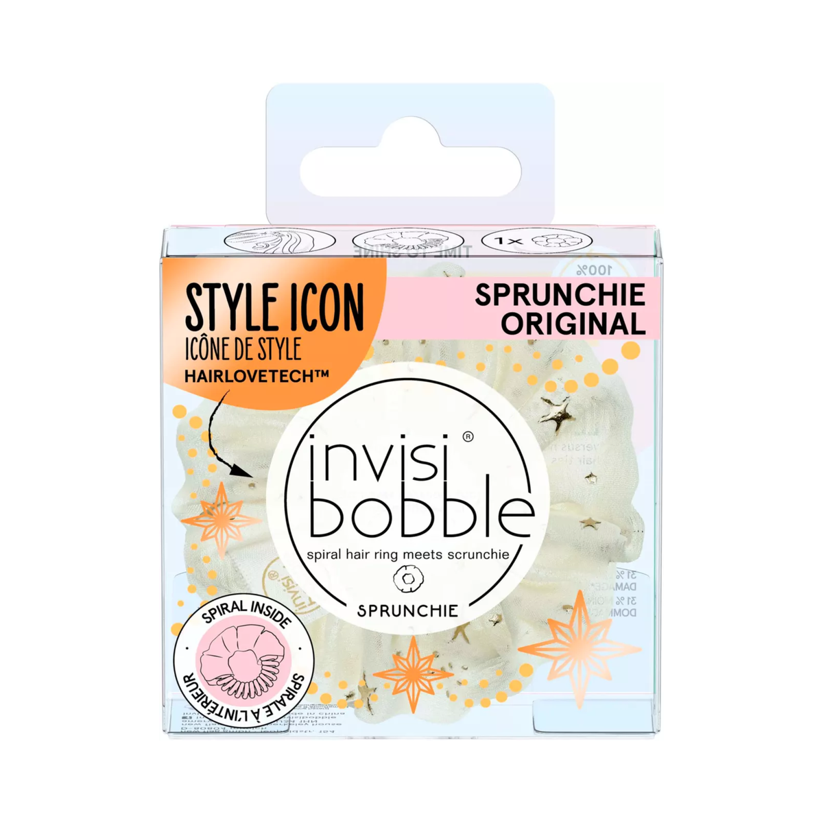 Резинка-браслет для волосся Sprunchie Time To Shine The Sparkle is Real Invisibobble