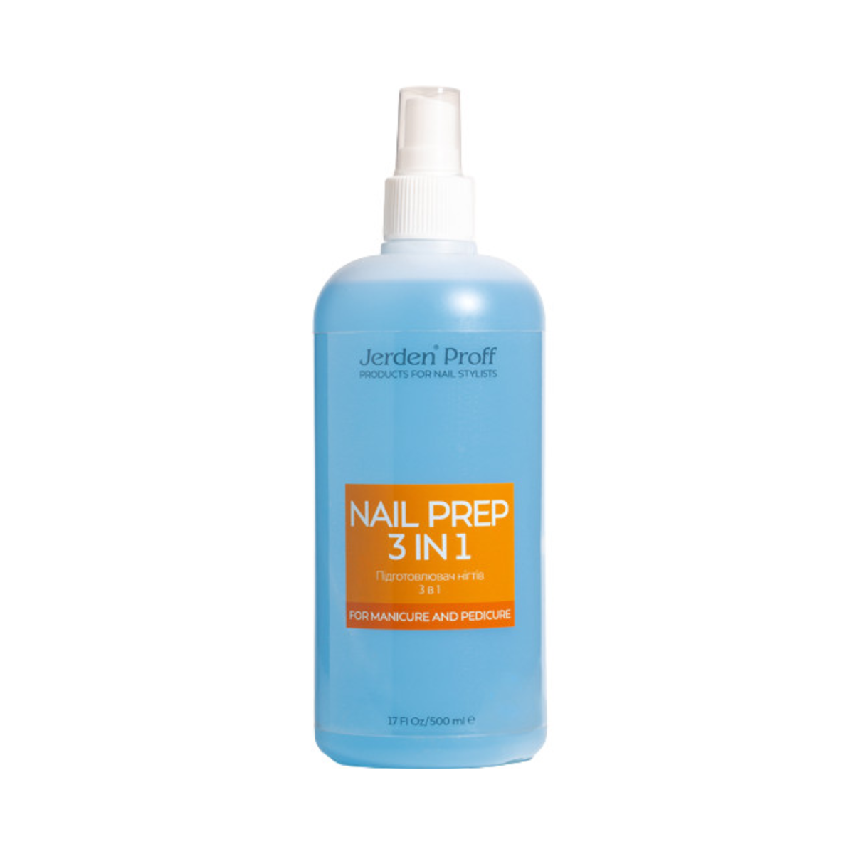 Очисник для нігтів 3 в 1 Nail Prep Jerden Proff 500 мл