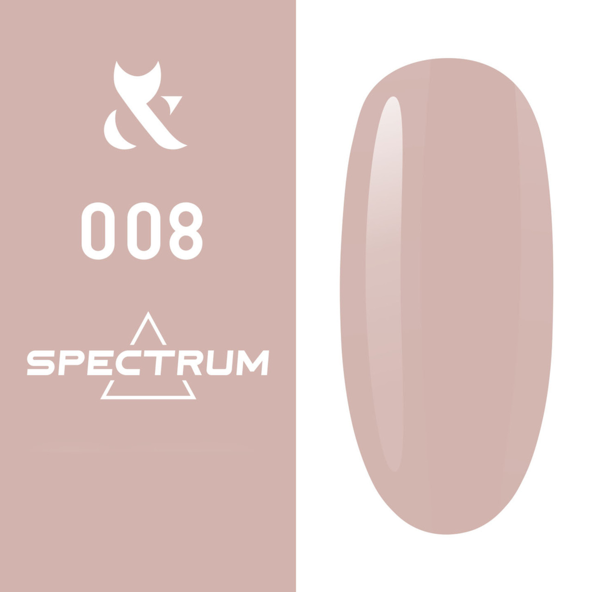 Гель-лак для нігтів Gel Polish Gold Spectrum FOX №008 7 мл