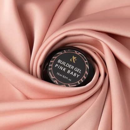 Моделювальний гель Builder Gel Pink Baby FOX 15 мл