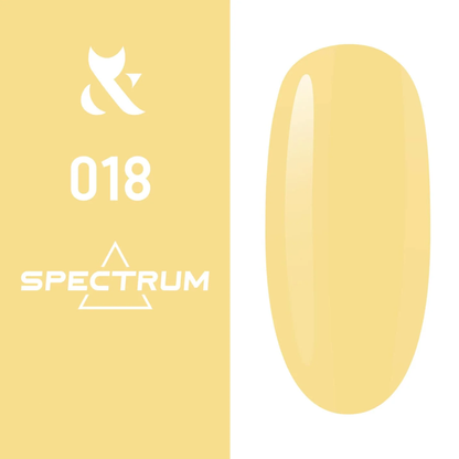 Гель-лак для нігтів Gel Polish Gold Spectrum FOX №018 7 мл