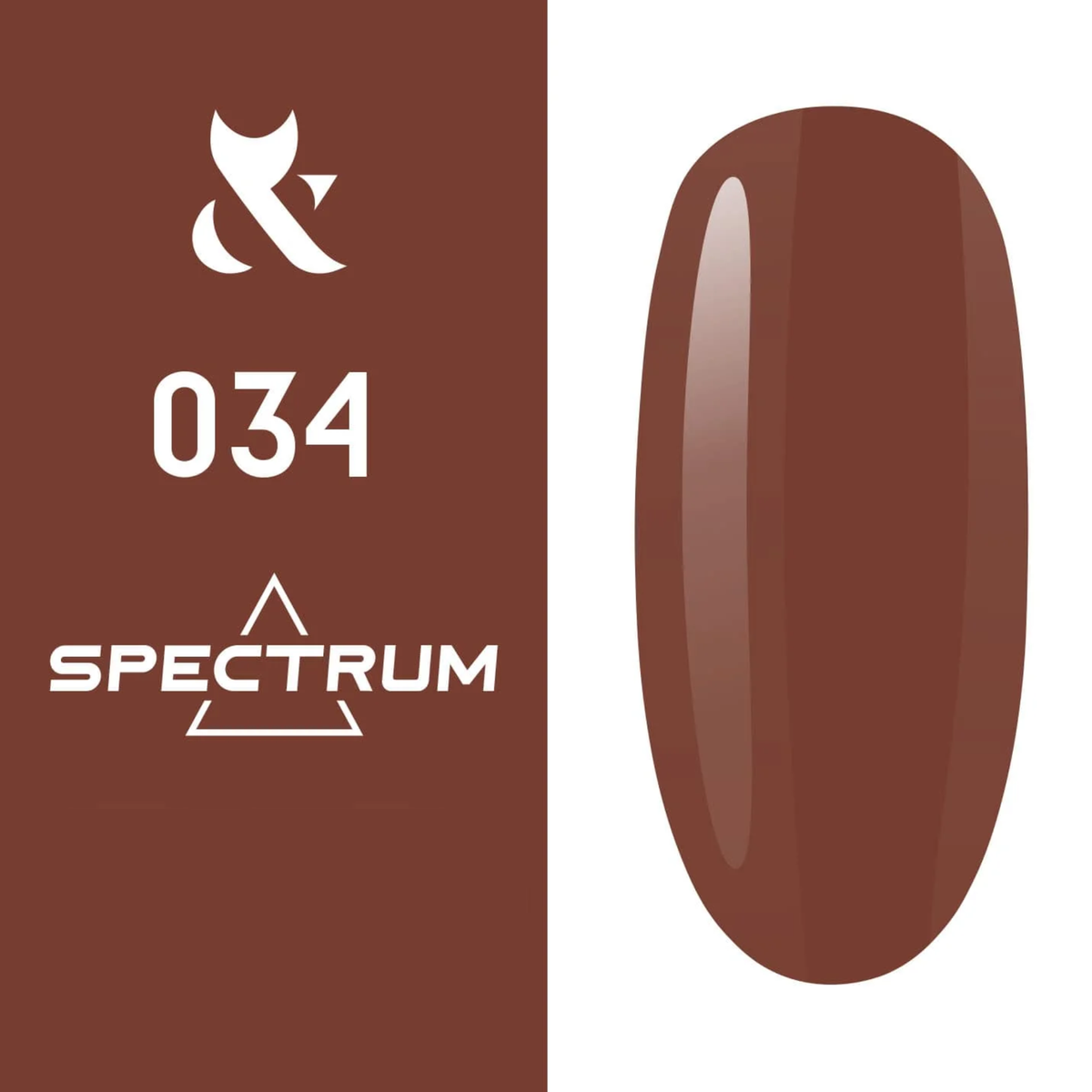 Гель-лак для нігтів Gel Polish Gold Spectrum FOX №034 7 мл
