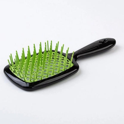 Щітка Janeke Superbrush чорна (зелена серединка)