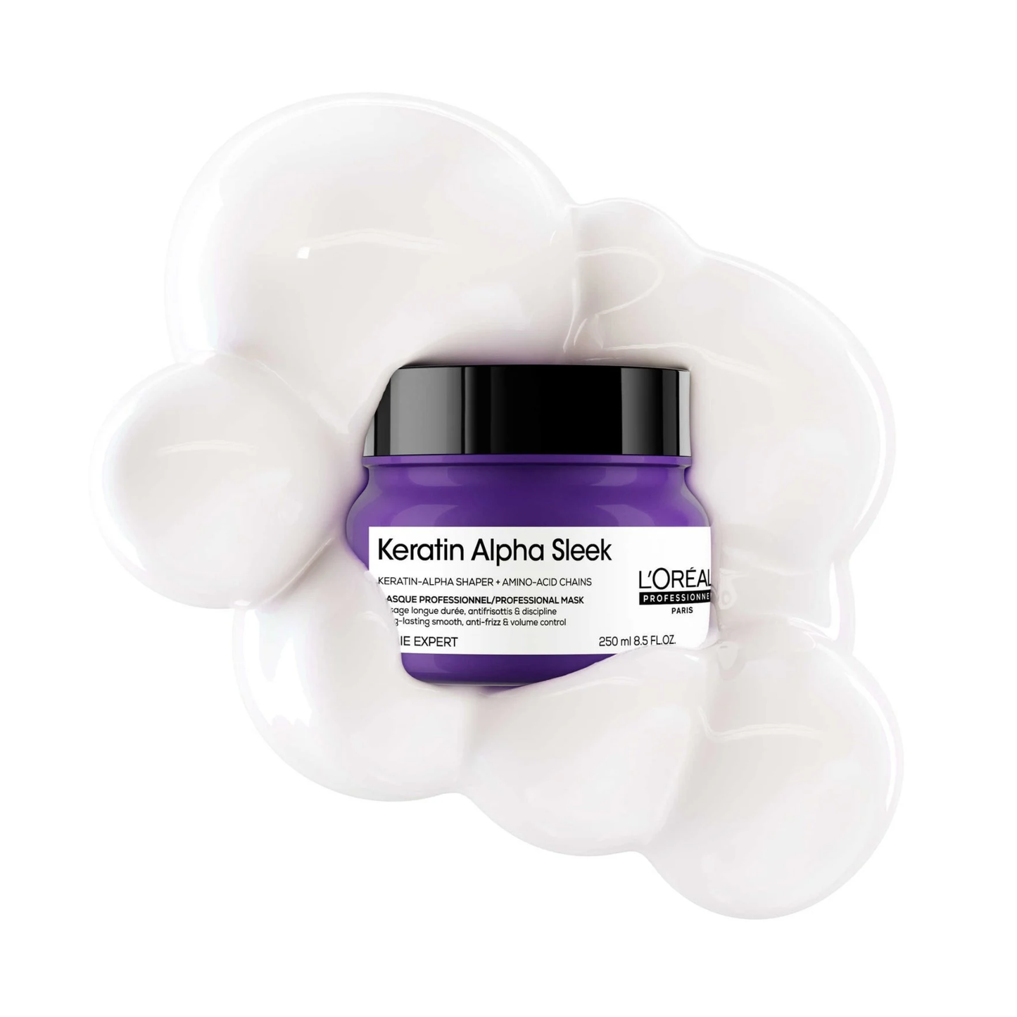 Маска для гладкості і контролю пухнастості Keratin Alpha Sleek L'Oreal Professionnel 250 мл