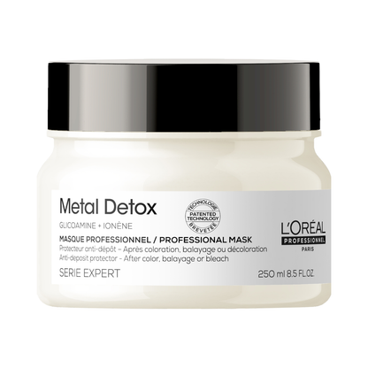 Маска для попередження металевих накопичень у волоссі Metal Detox L'Oreal Professionnel 250 мл