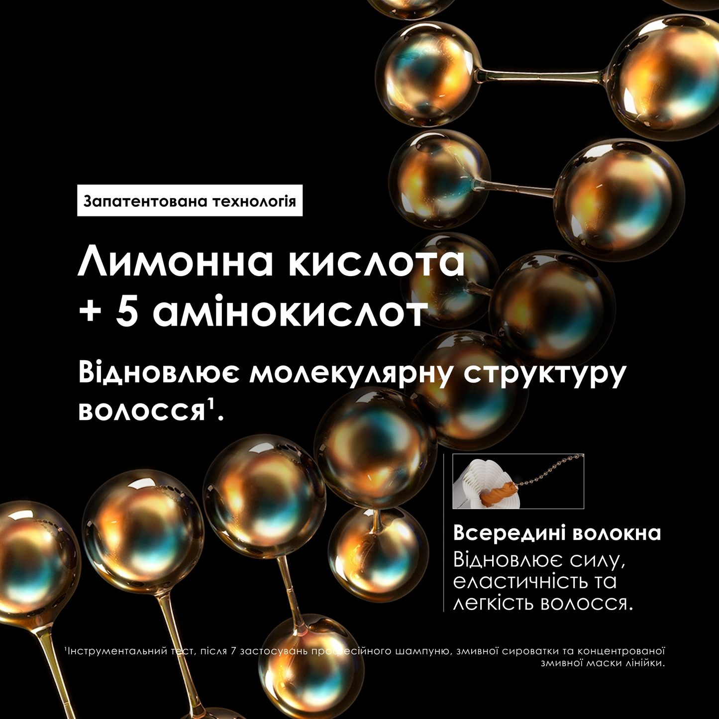 Маска концентрована молекулярне відновлення Absolut Repair Molecular L'Oreal Professionnel 250 мл