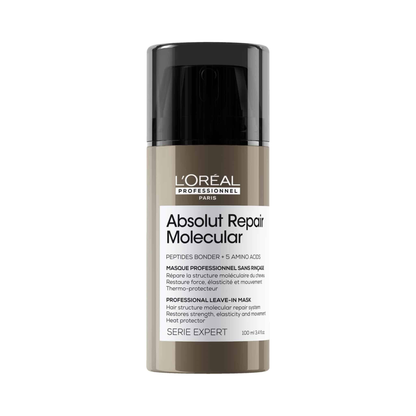 Маска незмивна молекулярне відновлення Absolut Repair Molecular L'Oreal Professionnel 100 мл