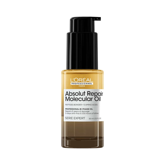 Олійка двофазна для молекулярного відновлення Absolut Repair Molecular L'Oreal Professionnel 30 мл