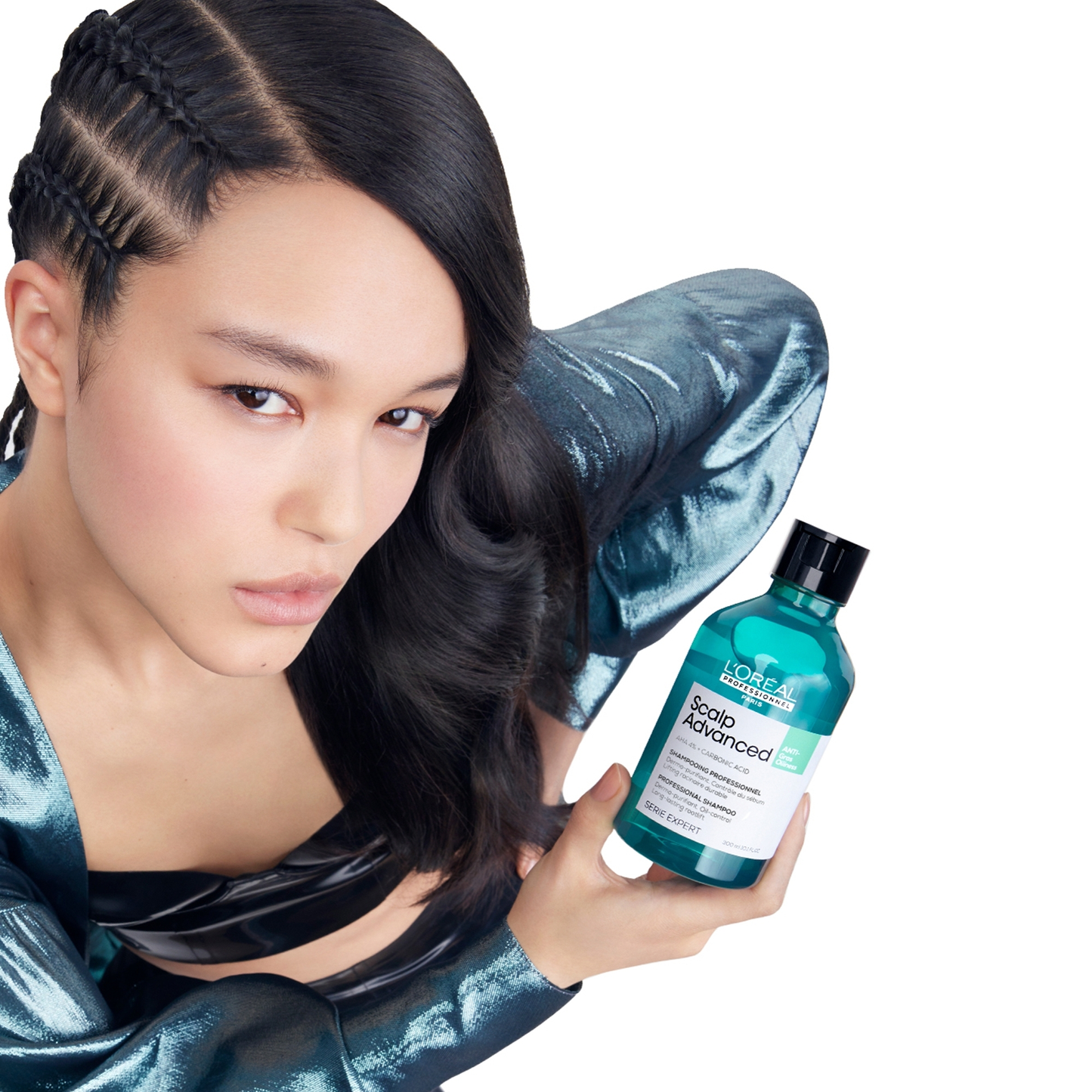 Очищаючий шампунь для нормального та жирного волосся Scalp Advanced Anti-Oiliness Shampoo L'Oreal Professionnel 300 мл