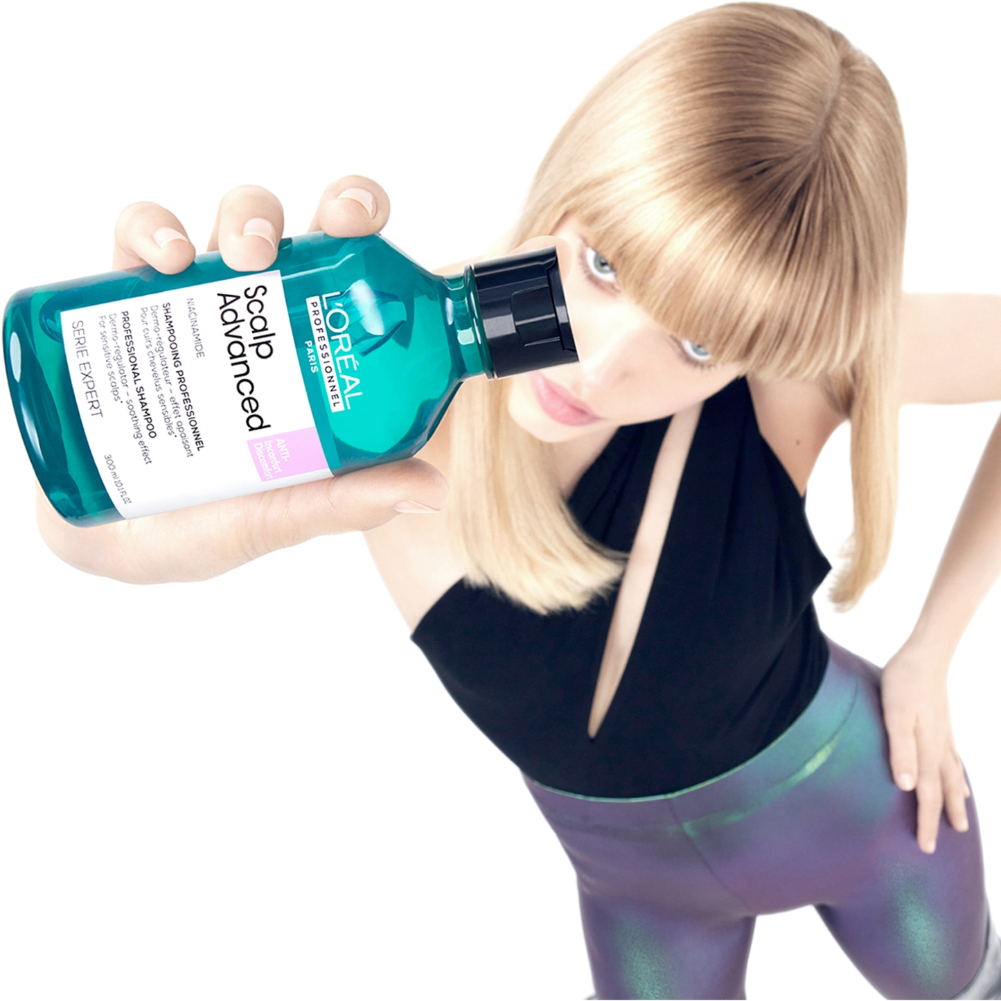 Шампунь дерморегулюючий для чутливої шкіри голови Scalp Advanced Dermo-Regulator Shampoo L'Oreal Professionnel 300 мл