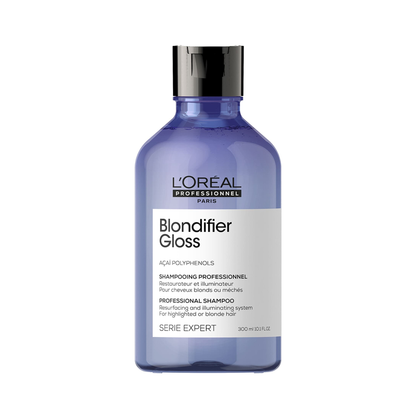 Шампунь для сяйва та блиску волосся Serie Expert Blondifier Gloss Shampoo L'Oreal Professionnel 300 мл